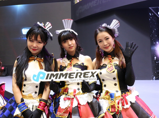 immerex CJ展台上演性感科技秀