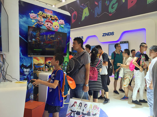 当贝市场参展2016Chinajoy 引爆智能电视游戏新时代