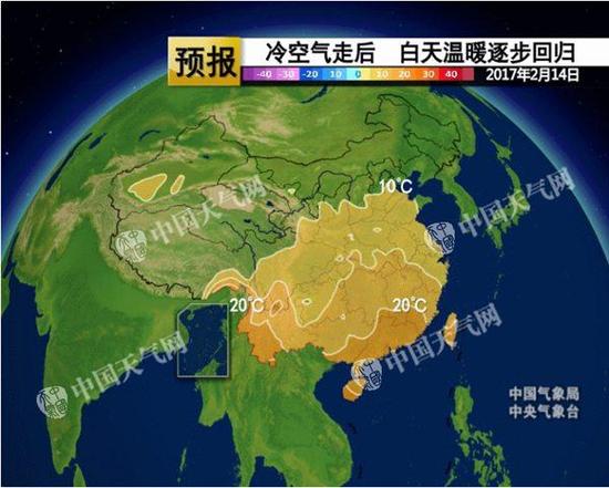 我国开启升温之旅 元宵节回到正常水平